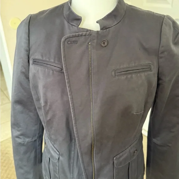 Banana Republic Charcoal Blazer Jacket - Picture 2 of 10